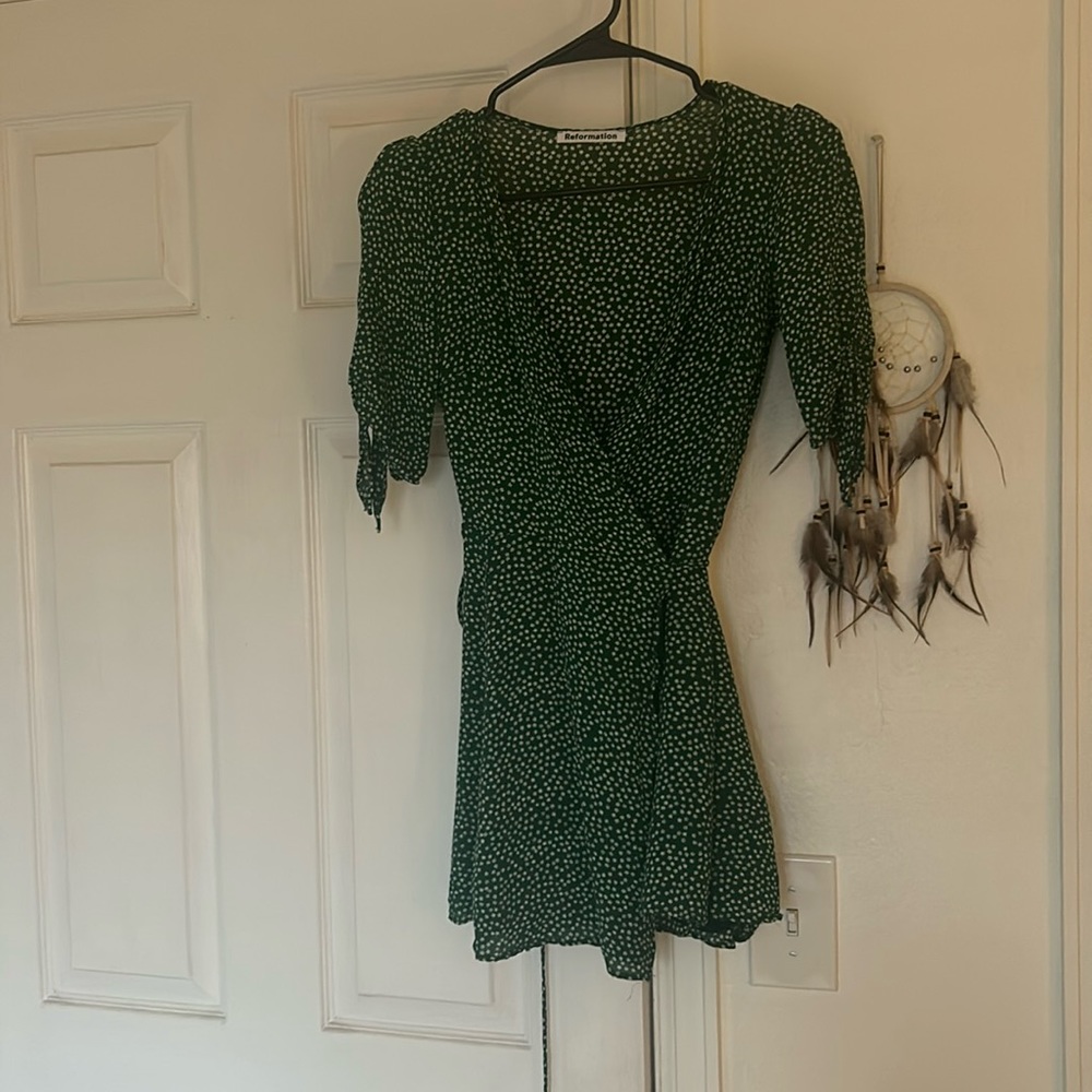 Reformation Wrap Dress